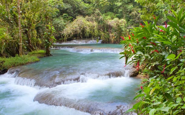 Dunn's River waterfalls, Jamaica