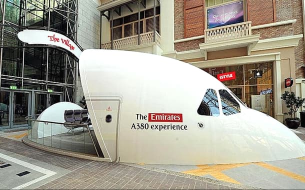 Emirates 380 Simulator, Dubai Mall