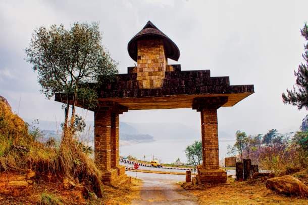 Entrance to The Mount Of Heavens Navel