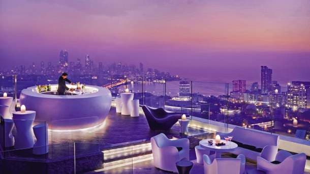 Four Seasons, rooftop bar, Mumbai