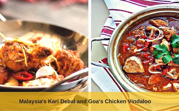 Kari Debal and Chicken Vindaloo