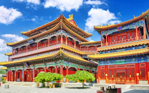 Monastery in China