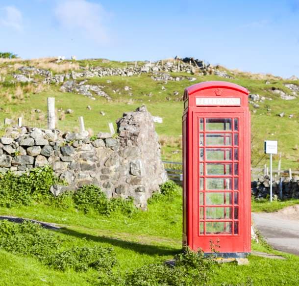 Phone booth, Scotland revised