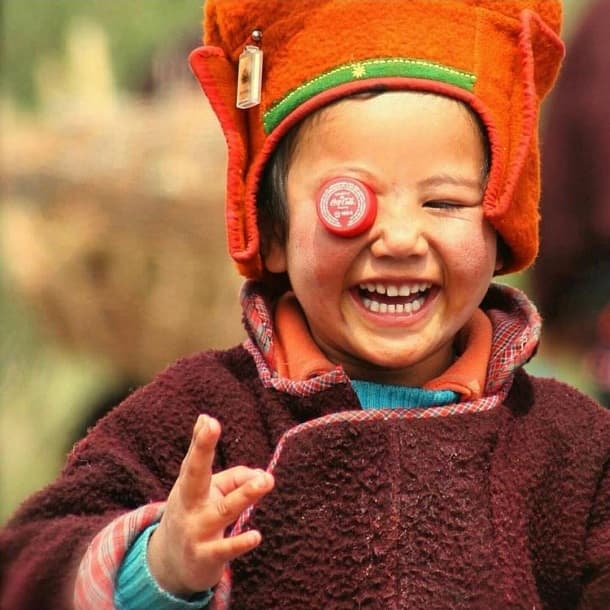 Smiling kid, Ladakh