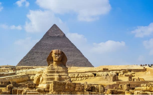 The Great Spinx of Giza in Egypt