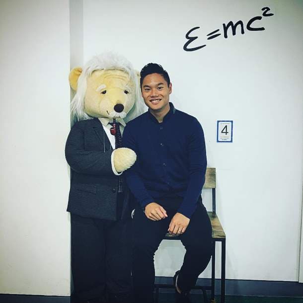 Teddy bear of Einstein