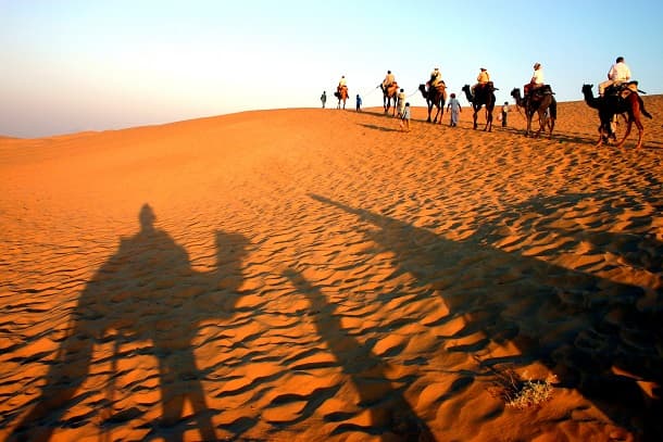 Thar Desert in Rajasthan 