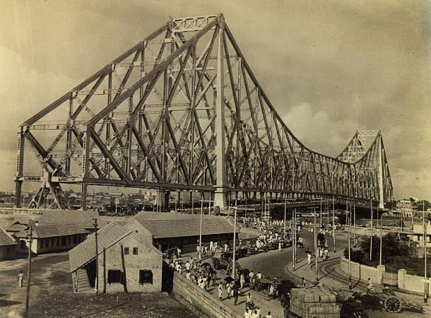The old Howrah Bridge, Kolkata