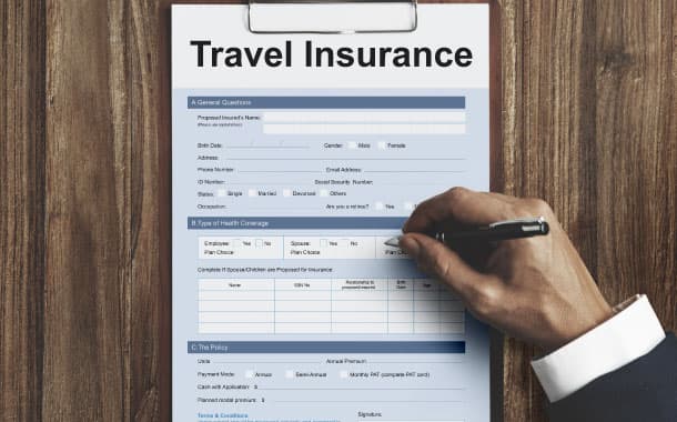 Travel Insurance form