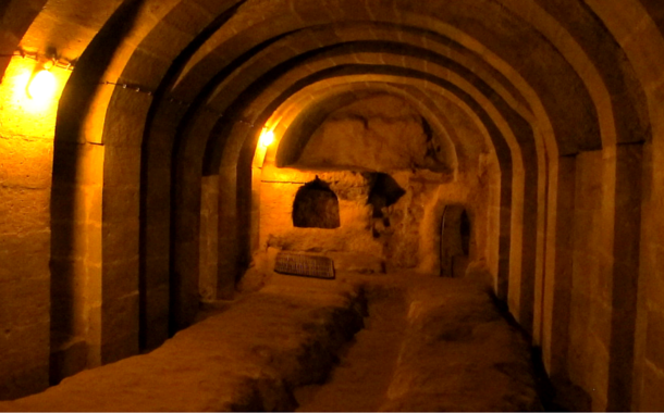 Underground city of Derinkuyu, Turkey
