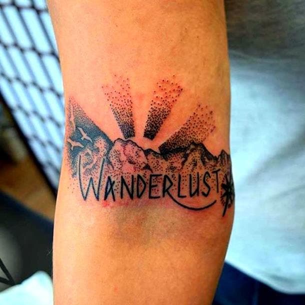 wanderlust tattoo version 1